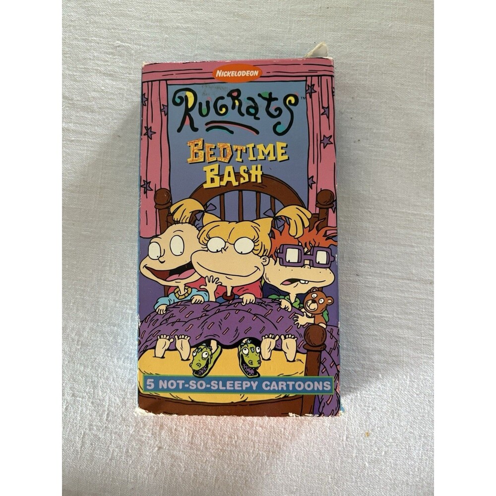 Vintage Rugrats Bedtime Bash 1998 VHS Rare Hard To Find Original Release
